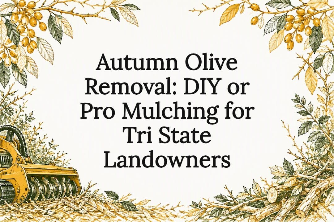 Autumn Olive Removal: DIY or Pro Mulching for Tri State Landowners