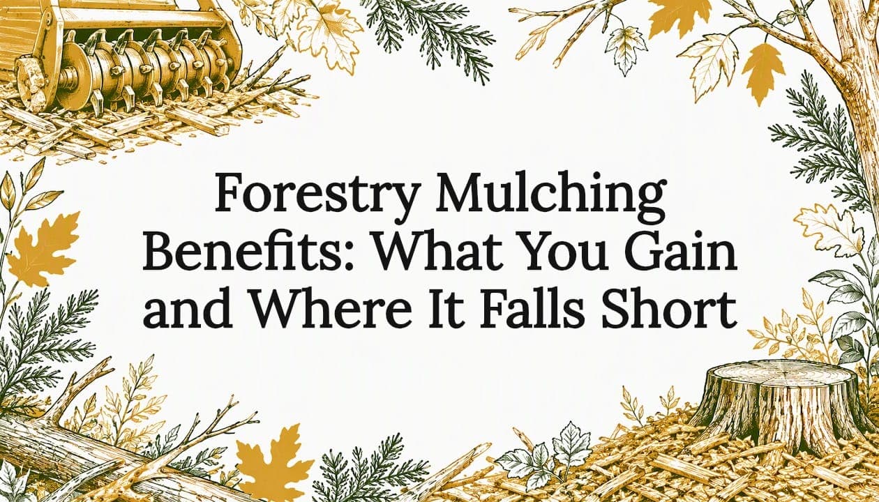 Forestry Mulching Benefits: What You Gain and Where It Falls Short