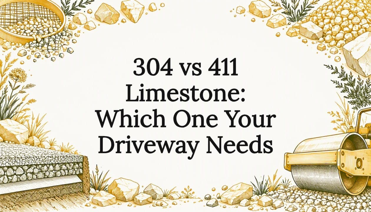 304 vs 411 Limestone: Which One Your Driveway Needs