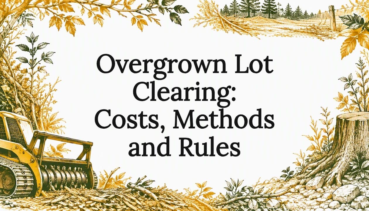 Overgrown Lot Clearing: Costs, Methods and Rules