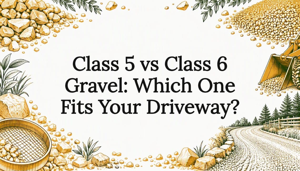 Class 5 vs Class 6 Gravel: Which One Fits Your Driveway?